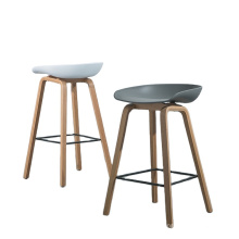 High Bar Stools Wholesale Wood bar Chair Modern